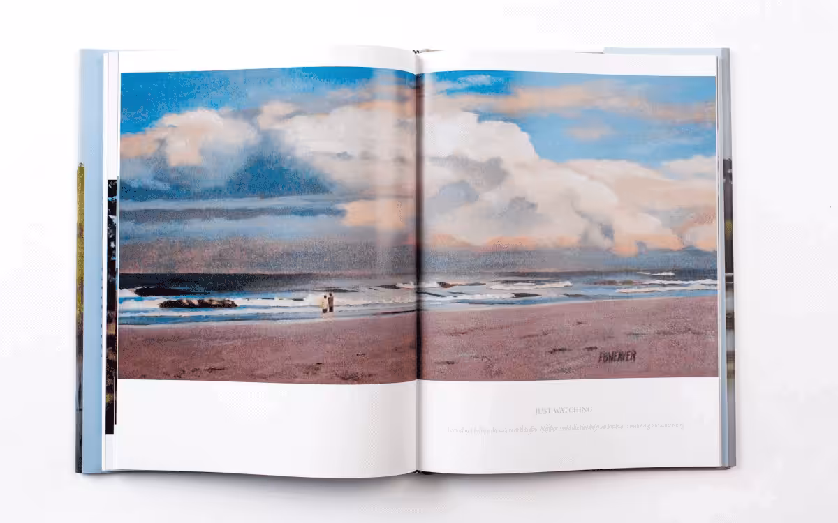 Coated paper of book