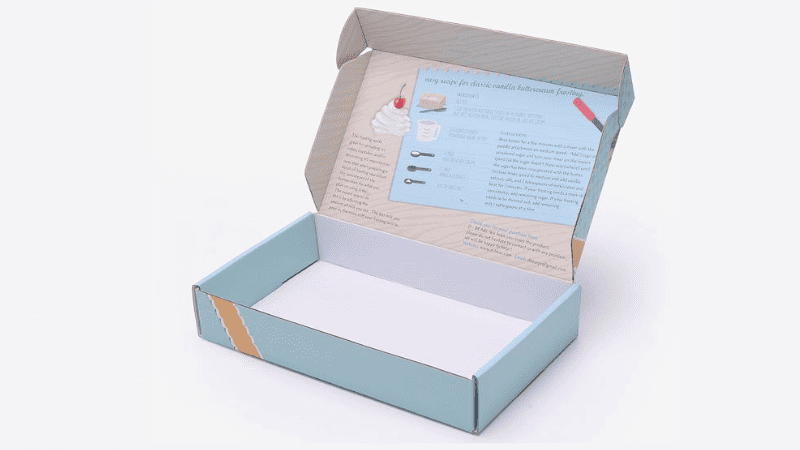 sample corrugated box