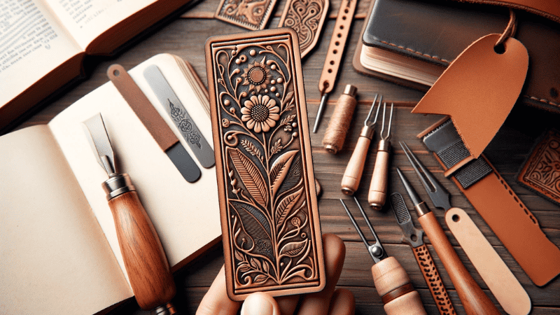 Leather Bookmarks