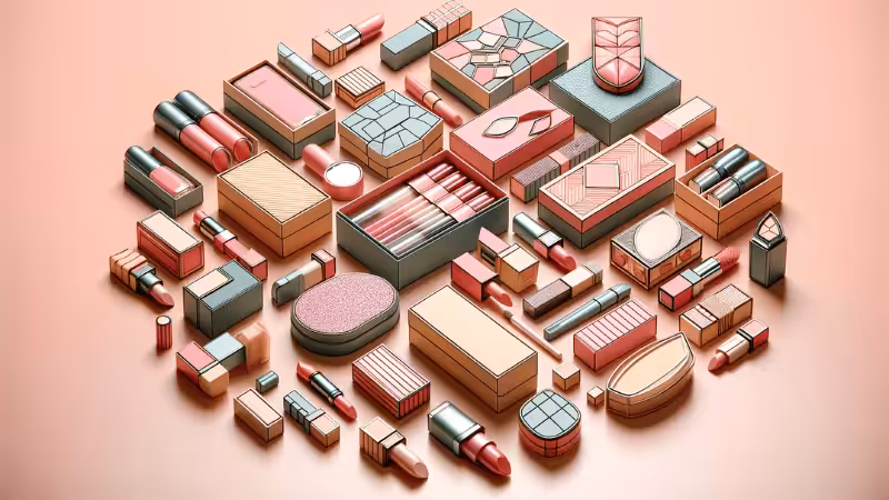 lip gloss with unique shapes boxes