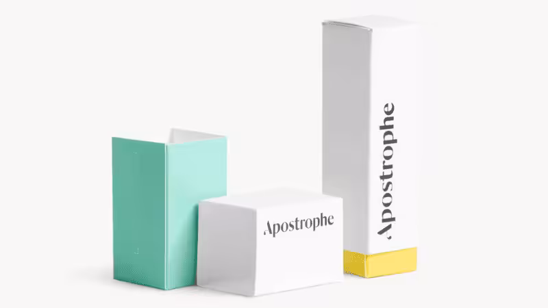 customized folding cartons