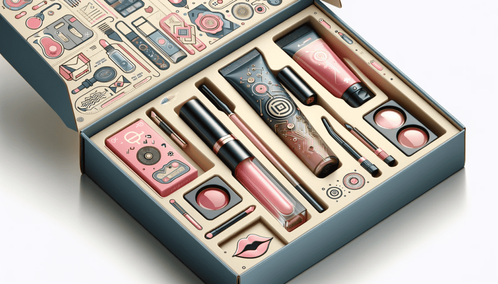 interactive lip gloss packaging