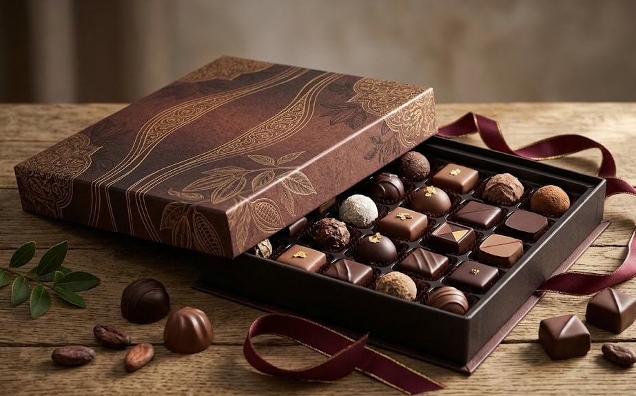 Chocolate packaging design