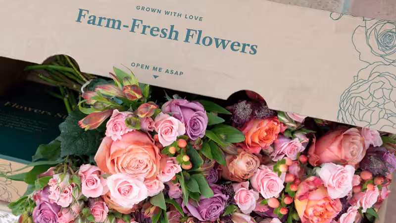 expédition de fleurs