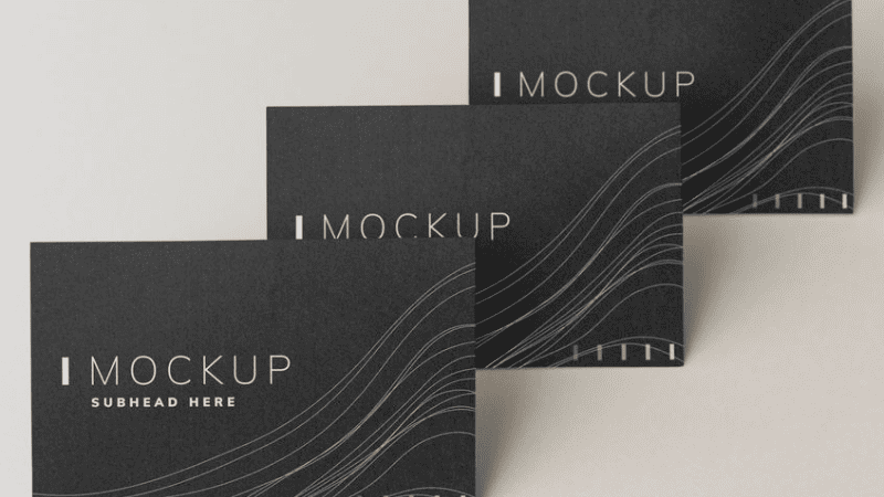 Glossy Finish business cards