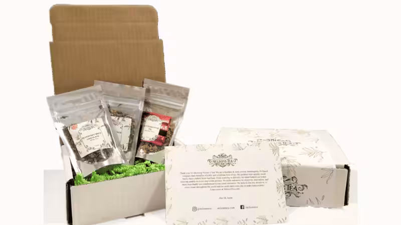 sustainable tea packaging boxes