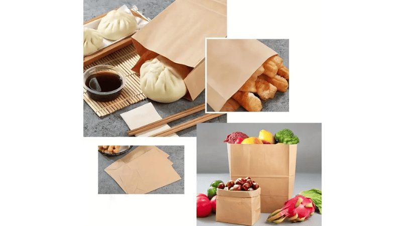 Kraft Paper Bags for Food