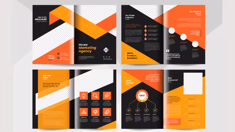 booklet templates design