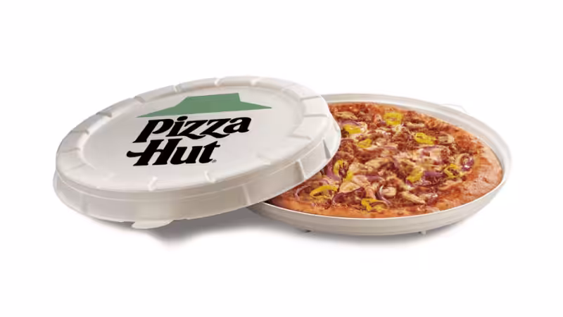 Molded fiber pizza boxes 