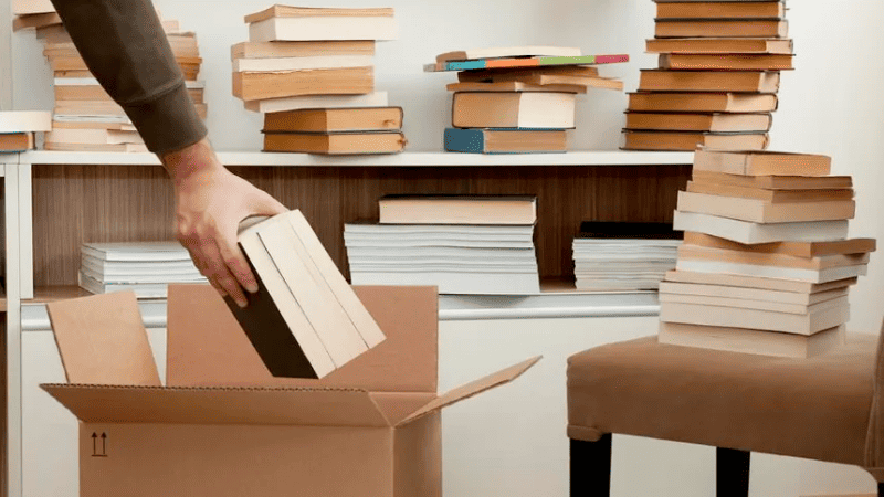 shipping books with sustainable box