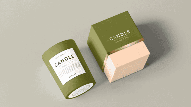 custom printed candle packaging designs