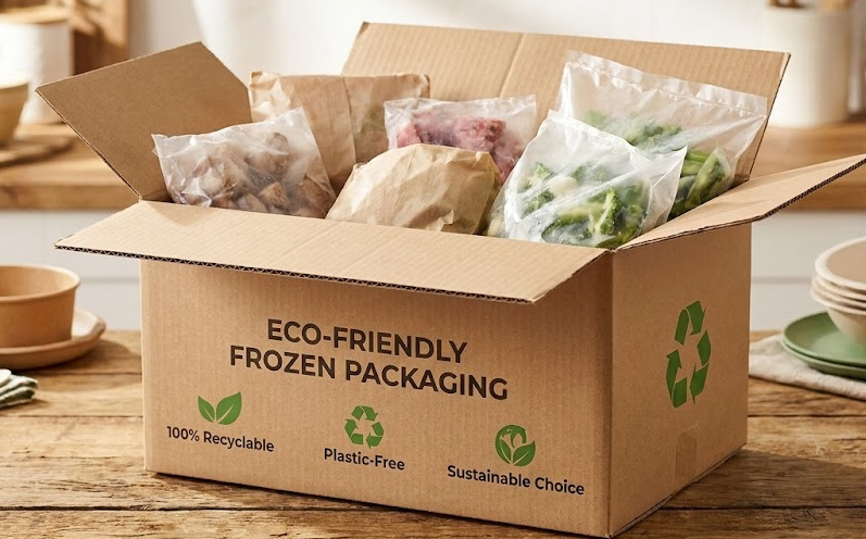Eco-friendly frozen packaging