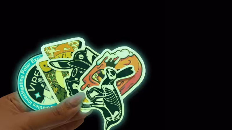glow-in-the-dark stickers