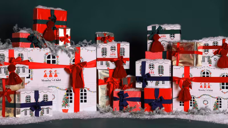 Monday’s Child packaging