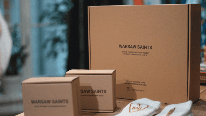 Warsaw Saints packaging