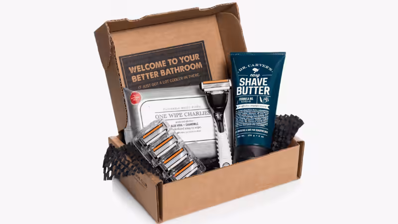 Dollar Shave Club Packaging