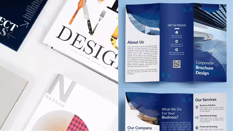Layout a Tri-Fold Brochure