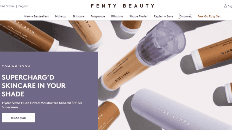 Fenty Beauty industry