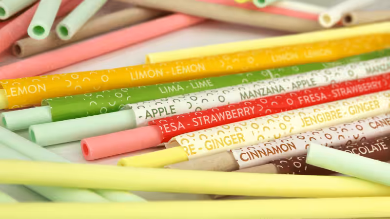 Edible Straws 