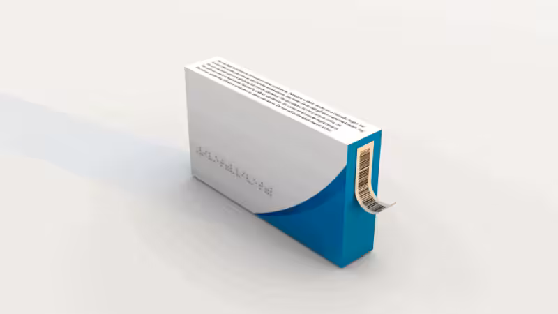 a smart packaging for medicine