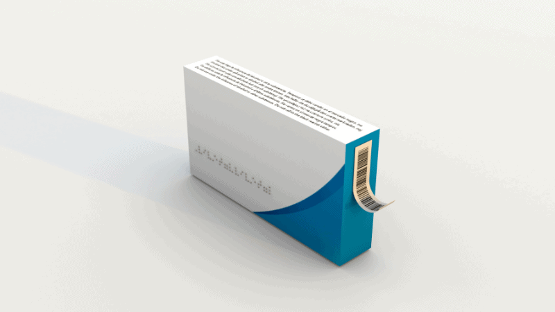 a smart packaging for medicine