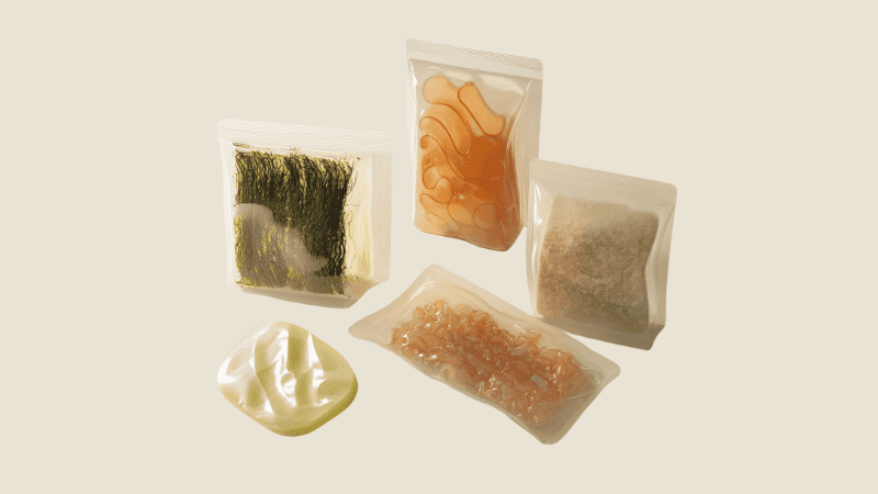 Plant-Based Plastics Edible Packaging