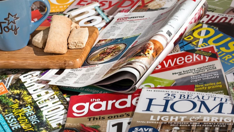 plenty of magazines
