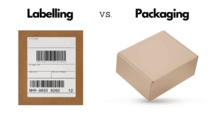 labelling vs packaging