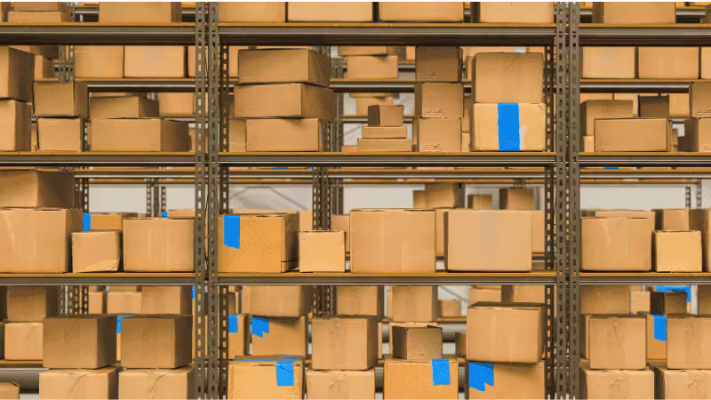 Storage of packaging materials