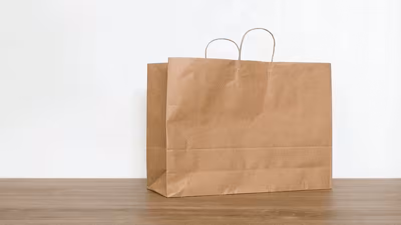 kraft paper bag