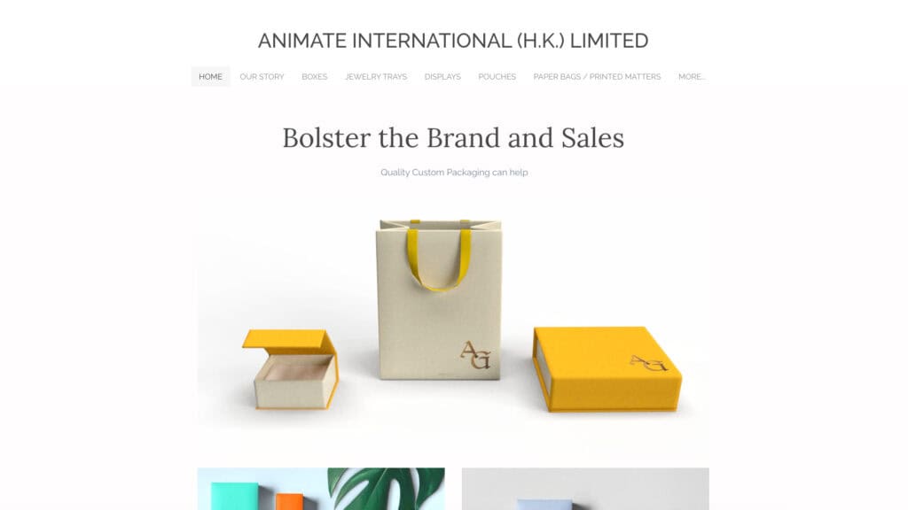 the home page of animixgroup.com