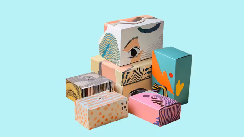 printed cardboard box design