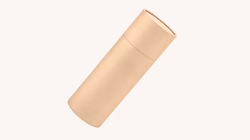 a paper canister with minimalist design