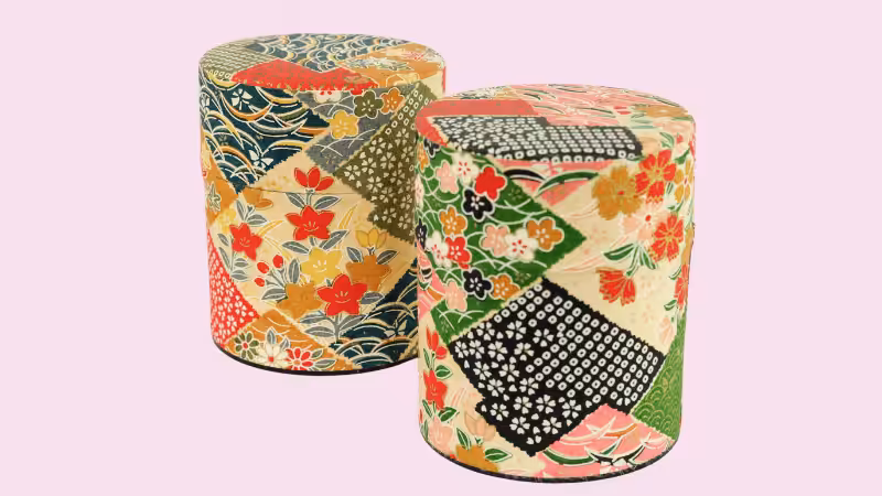 a paper canister for tea product