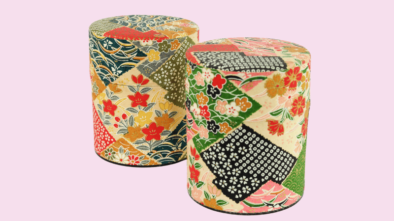 a paper canister for tea product