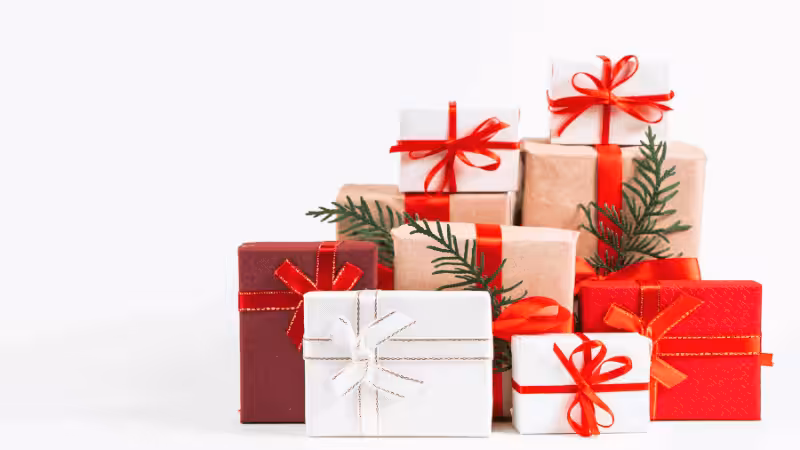 Seasonal packaging for New Years