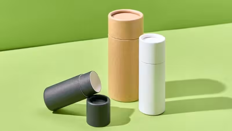 solid colored paper tubes