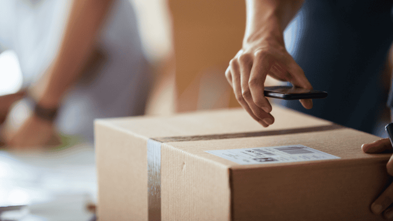 shipping boxes