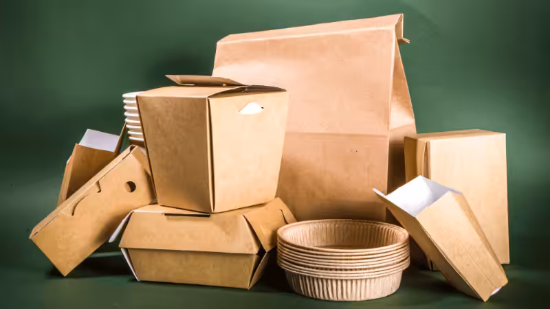 Paper boxes and paper cups