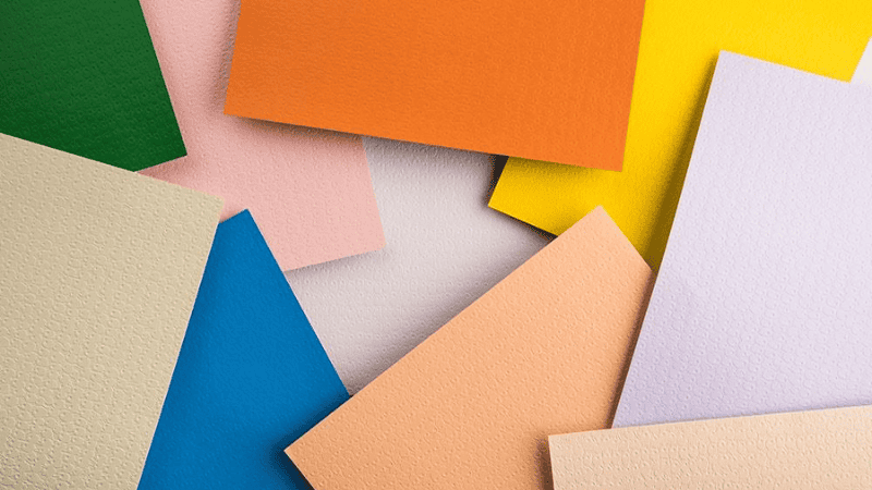 Colorful and Textured cardstock