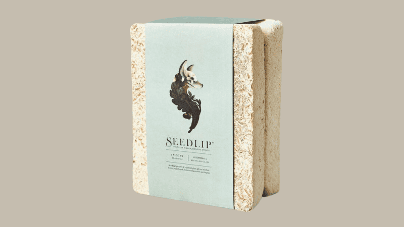 a mushroom product packaging