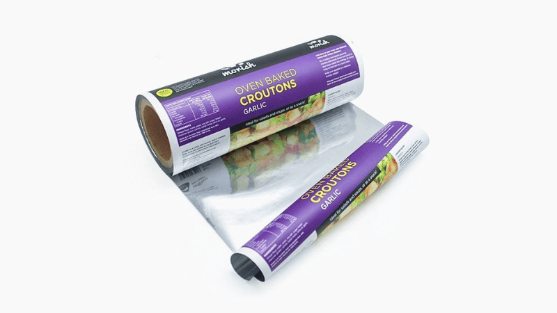 Printed film roll stock
