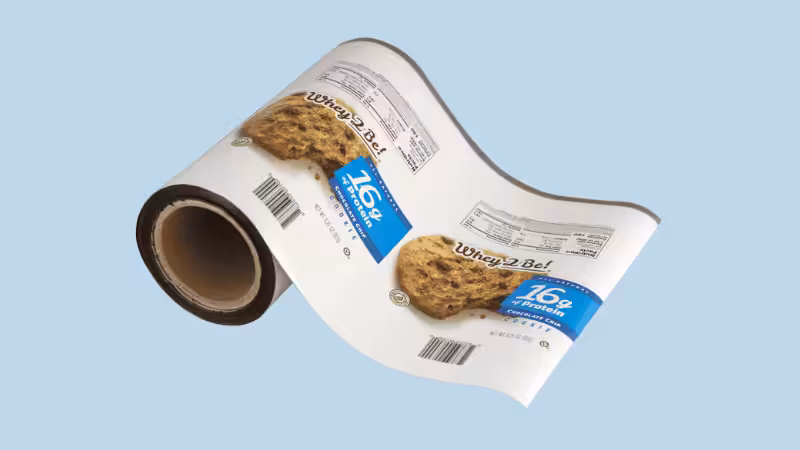 the roll film for a cookie packaging