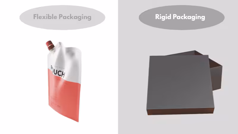 pouch flexible packaging vs rigid box packaging