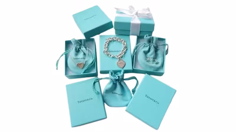 tiffany's packaging and products