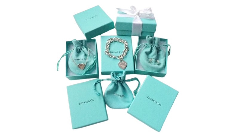 tiffany's packaging and products