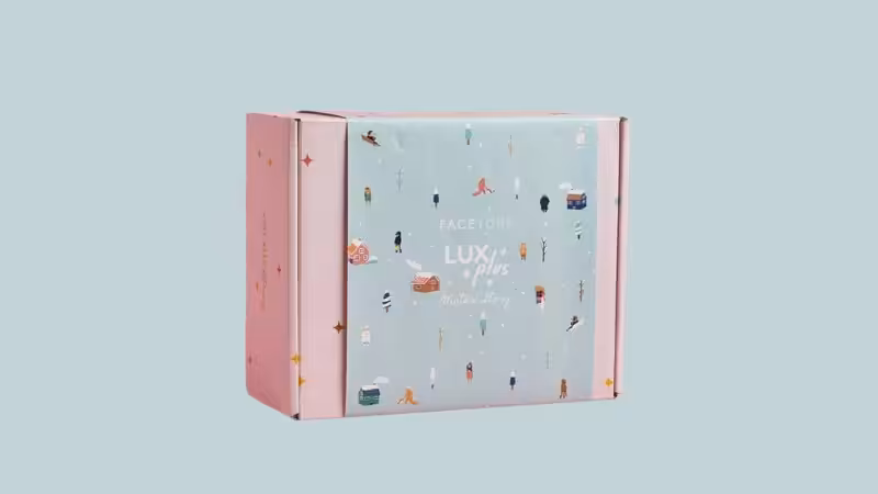 custom printed box with sleeve