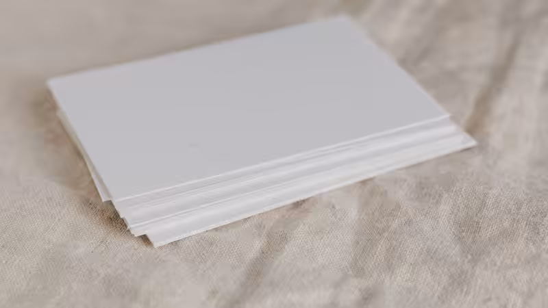 a stack of paper
