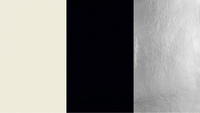 Cloud Dancer + Stretch Limo (Black) + Matte Silver Foil