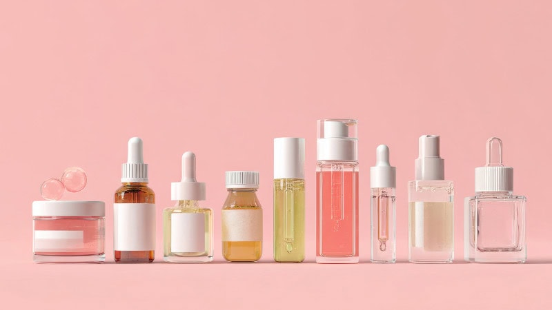 Glass packaging for cream and essence